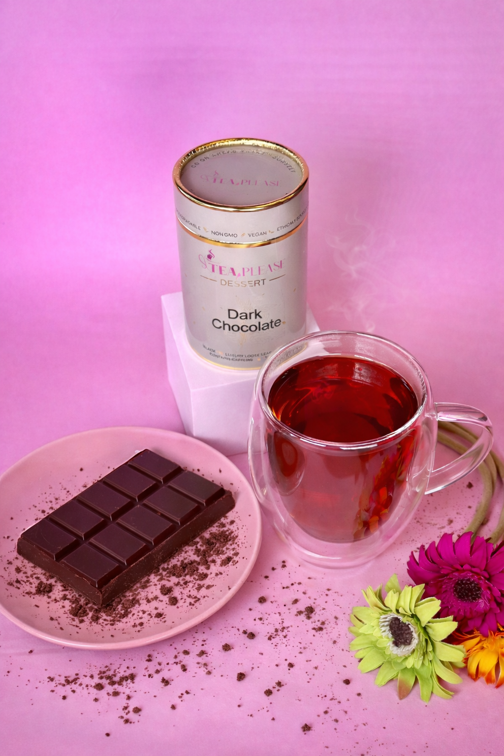 Dark Chocolate- Decadent Dessert Inspired Tea | Tea Please – Tea
